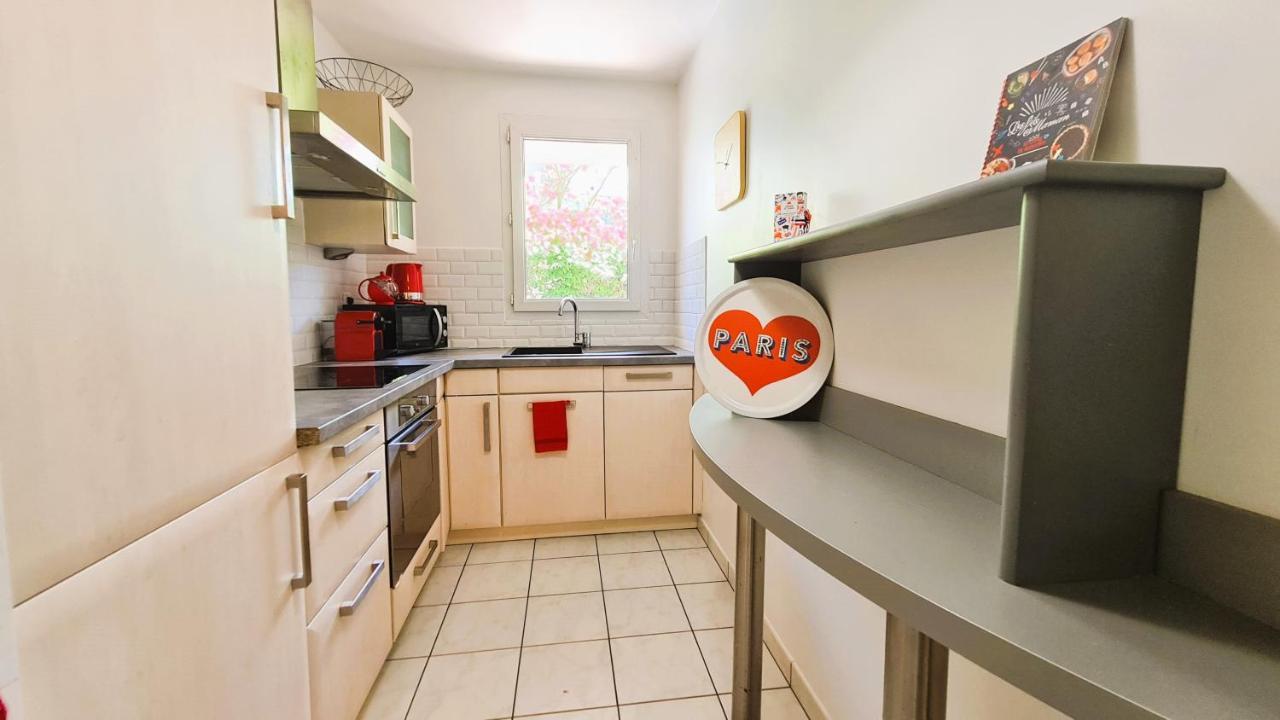 Happy Stay 5 Minutes To Disney - Free Wifi - Parking & Garden Montévrain Eksteriør billede