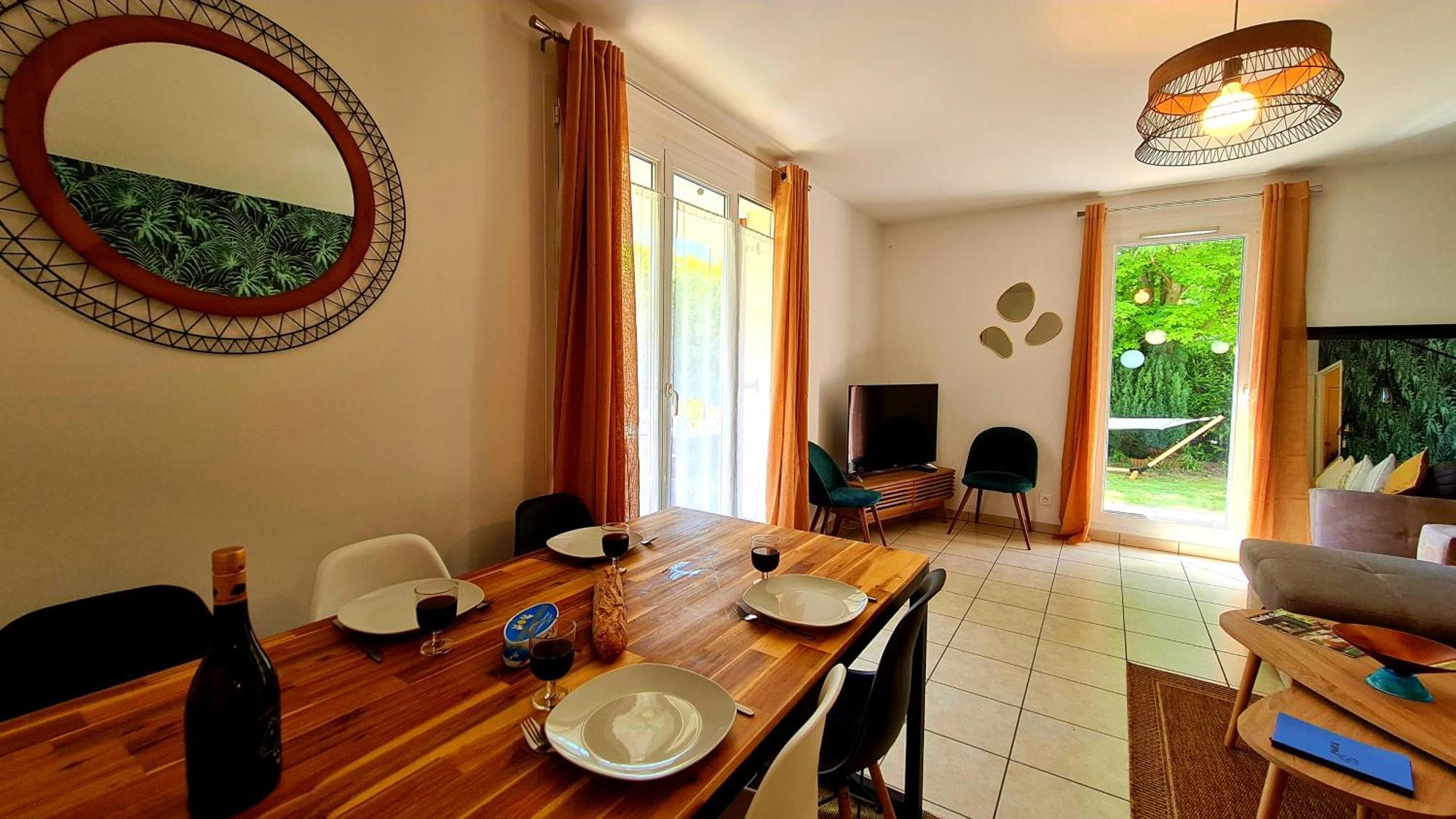 Happy Stay 5 Minutes To Disney - Free Wifi - Parking & Garden Montévrain Eksteriør billede